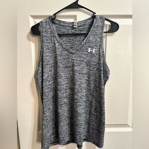 Under Armour Women's Gray Tank Top size Medium